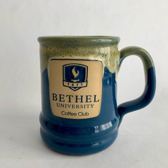 Deneen Pottery Bethel University Coffee Club 1871 Coffee Mug Ceramic - Picture 1 of 6